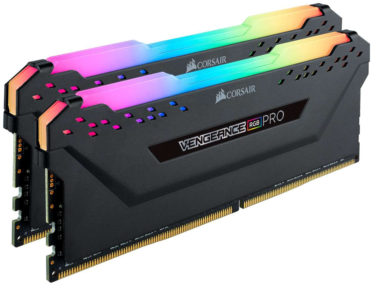Bộ nhớ RAM CORSAIR VENGEANCE RGB PRO 32GB (2 x 16GB) DDR4 DRAM 3600MHz